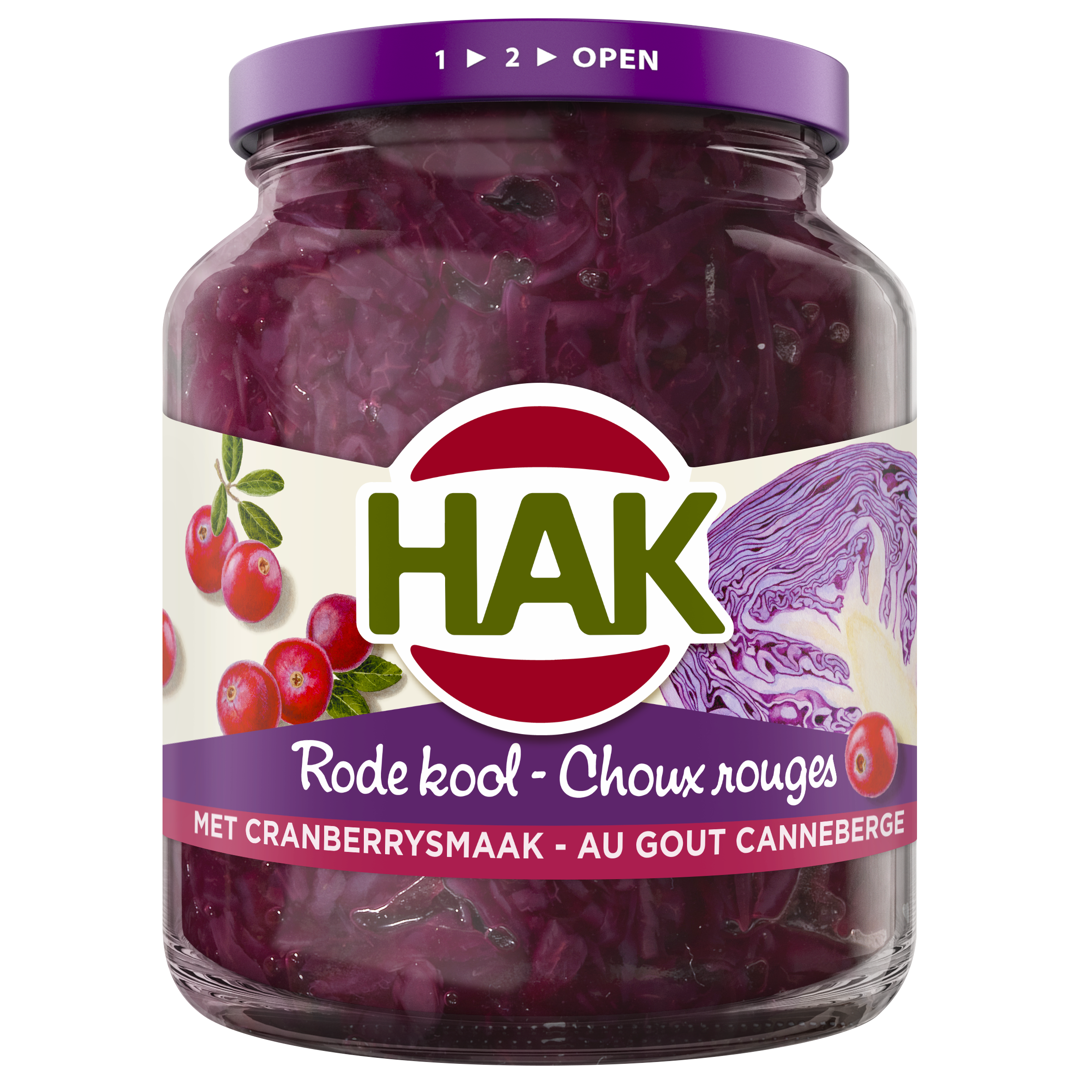 Hak Rode Kool Cranberry 370 Be 8720600601095 1709034 Front