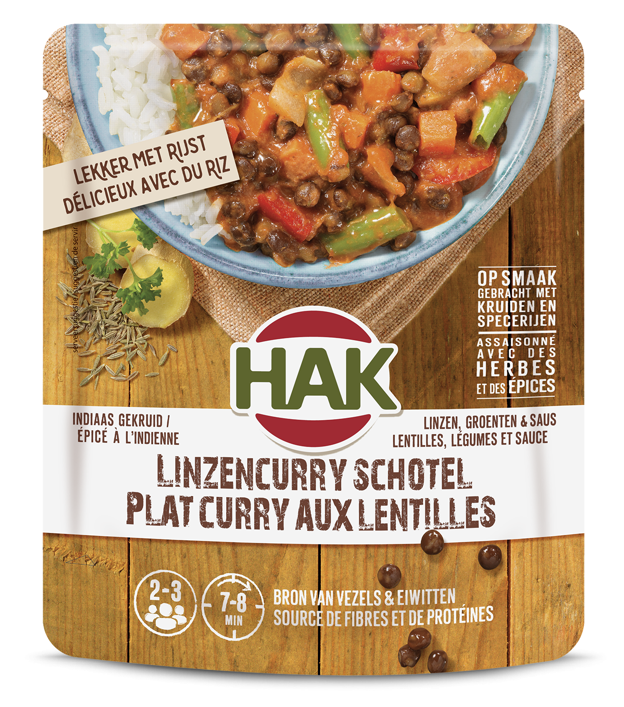 HAK Linzencurry 500g BE 8720600613562