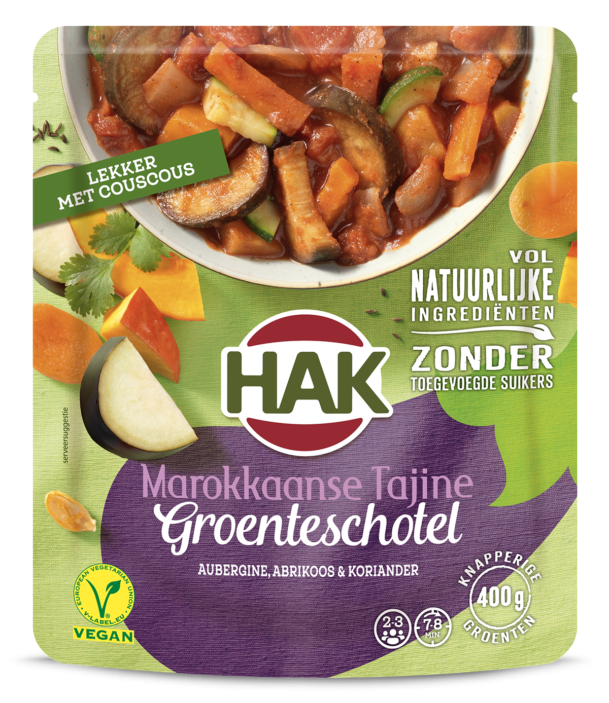Hak Groenteschotel Marokkaans 500G Nl Ean 8720600616105