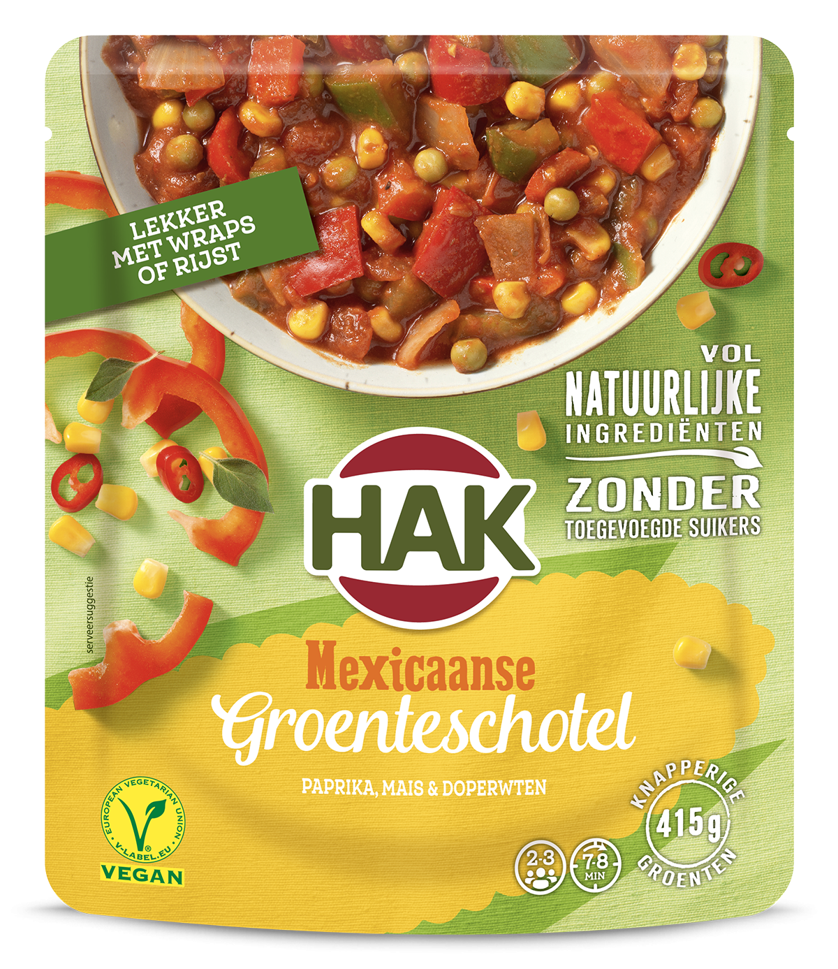 Hak Groenteschotel Mexicaans 500G Nl Ean 8720600616211