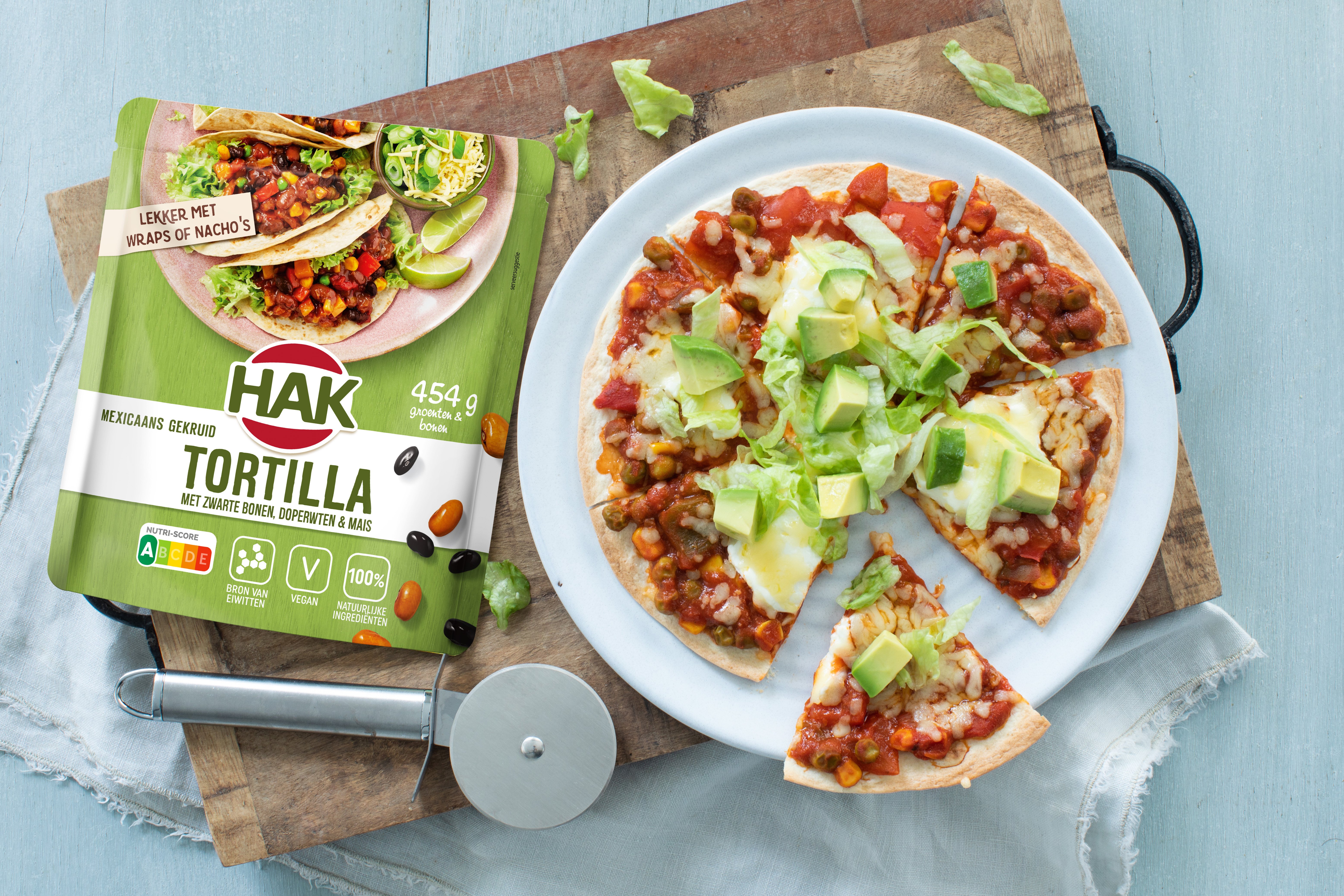 HAK Wrap pizza tortilla