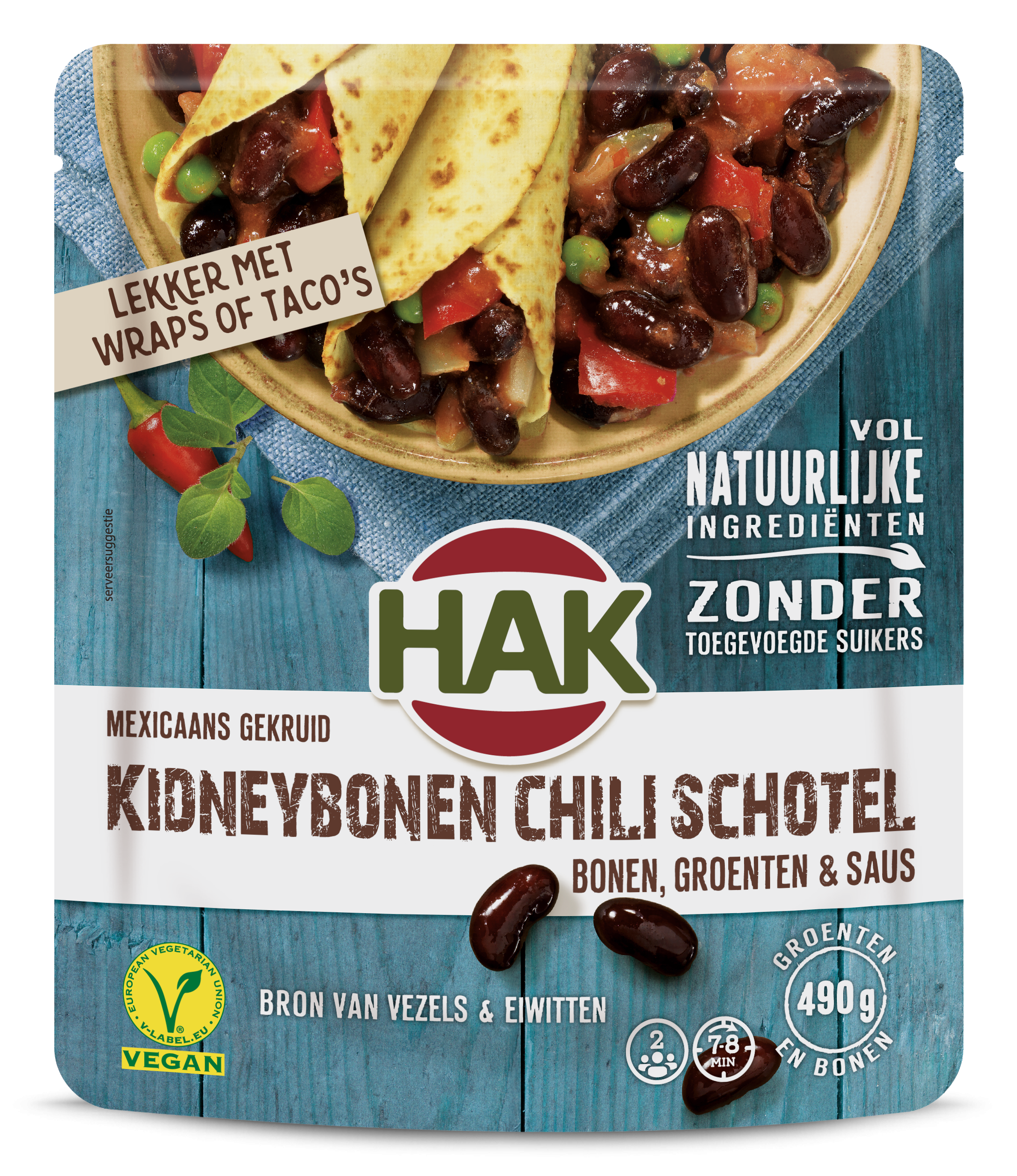 Hak Kidneybonen Chilischotel Nl 550G Ean 8720600616303