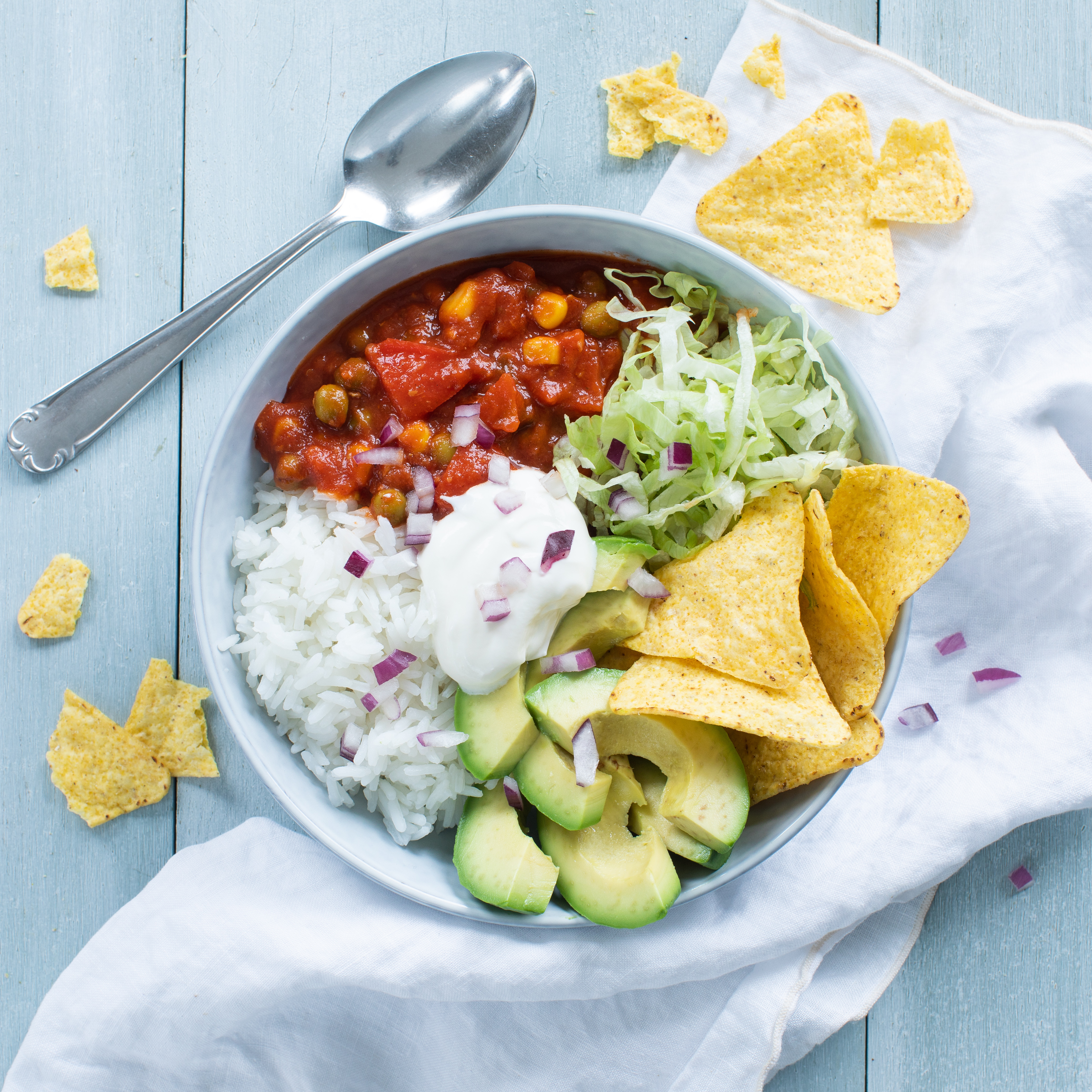 HAK Mexicaanse groenteschotel mexicaanse bowl 1 zonder product